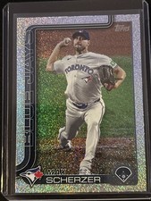 🔥Max Scherzer 2025 Topps Series 2 #686 Sandglitter Blue Jays