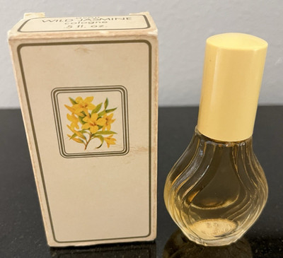 New Avon WILD JASMINE Cologne Perfume 1993 Vintage  15ml  0.5 FL. OZ.