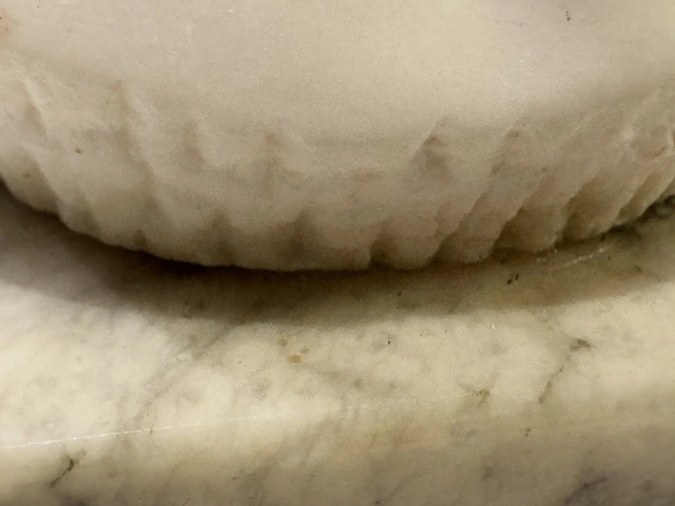 "Busto clásico de David de Miguel Ángel firmado de colección 6"" hecho en Italia base de mármol" Foto 4 de 4