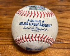Phillies vs Giants Game Used Baseball 5/17/2023 Taijuan Walker to LaMonte Wade