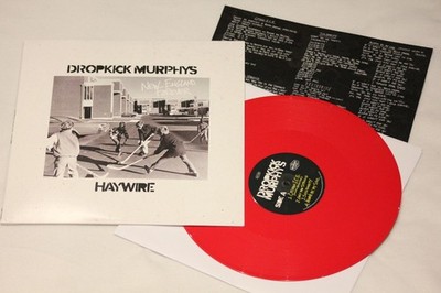 Dropkick Murphys / Haywire - New England Forever Split LP - ltd red Vinyl LP