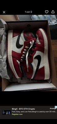 Nike Air Jordan 1 High OG lost and found Top Sneaker