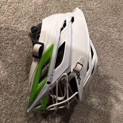 Cascade XRS Pro White Lacrosse Adult LAX Helmet 360 Fit W/chinstrap