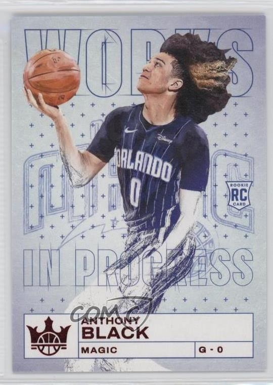 2023 Court Kings Works in Progress Ruby 17/149 Anthony Black #18 Rookie RC