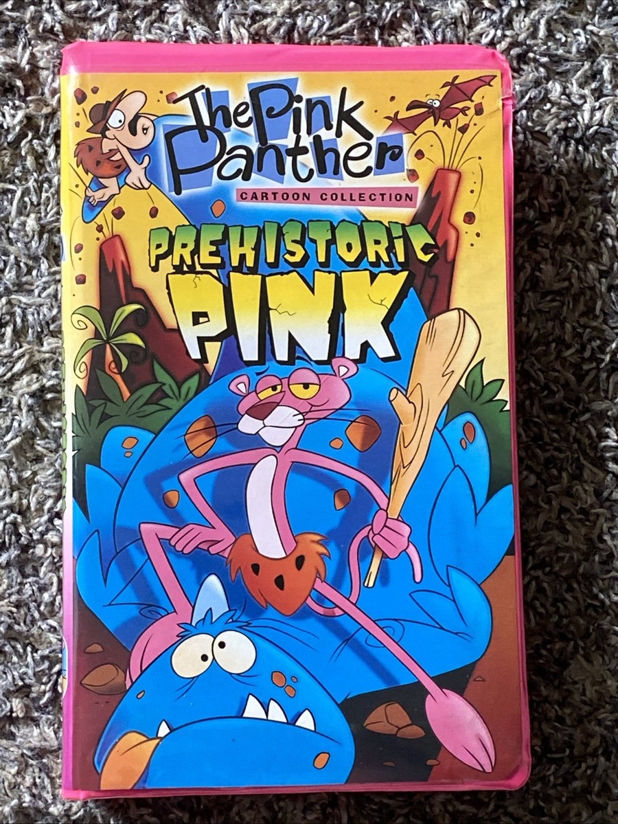 Pink Panther Cartoon Collection, The - Prehistoric Pink (VHS, 1997