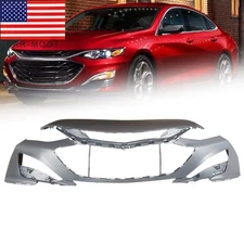 Fit For Chevrolet Malibu 2019-2025 Front Bumper Cover Fascia w/o Park Assist