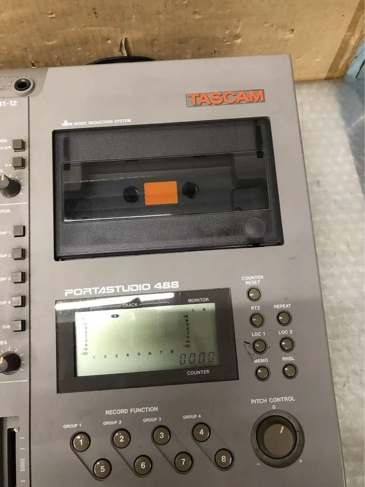 [US TaxIn] Tascam Portastudio 488 Multitrack Cassette Tape Recorder From Japan - Image 4 of 4