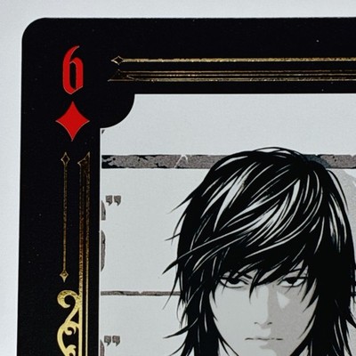 Teru Mikami Death Note Art Playing Card Foil Stamped Diamond 6