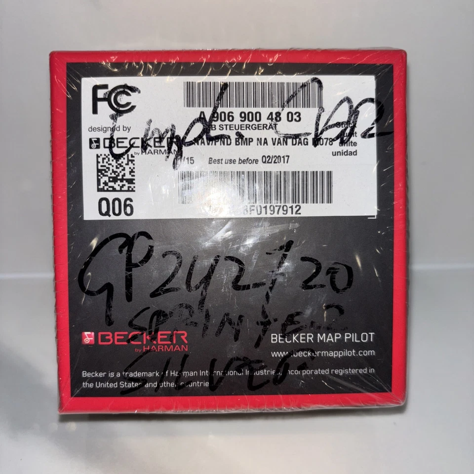 OEM 2013-2016 Mercedes SLK GLK C Class Becker Map Pilot Navigation U.S. 4803 - Image 3 of 4