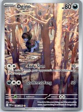 Deino 146/086 Holo Illustration Rare White Flare Pokemon Near Mint on eBay