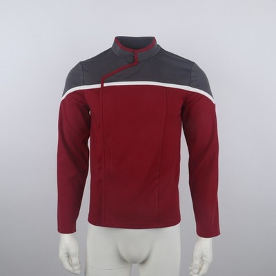 Strange New Worlds Lower Decks Dress Uniforms Starfleet Top Shirts Badge Costume