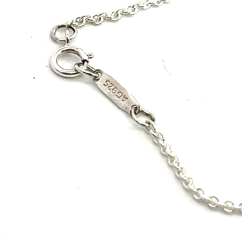 Collar Tiffany & Co Estate Love Knot 17" plata TIF828 Foto 3 de 4