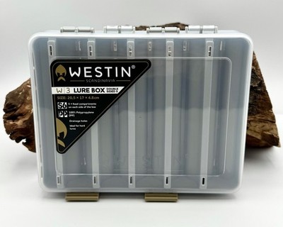 Westin W3 Lure Box S6 Double Sided Hardbaitbox Doppelseitig Wobblerbox NEW
