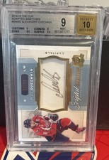 2014-15 Upper Deck The Cup - Scripted Swatches Alex Ovechkin #SW-AO /35 (AU,...