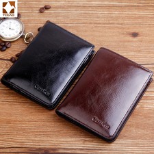 Vintage Small Men's Wallet Pu Leather Short Purse Men Hasp Zipper Clutch Solid C
