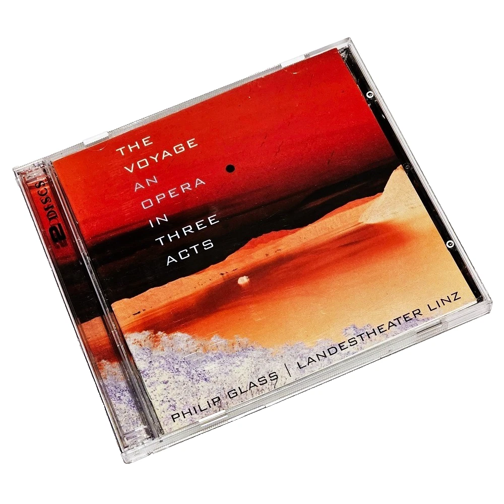 PHILIP GLASS - THE VOYAGE An Opera In Three Acts UK 2CD 2006 Landestheater Linz