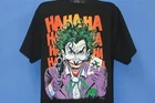 vintage 80s JOKER BATMAN DC COMICS VILLAIN COMIC BOOK 1989 BLACK t-shirt XL