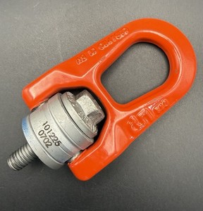 Swivel Hoist Lift Ring Heavy Duty 1600 lb Pivot 3/8-16 Screw On Steel Codipro