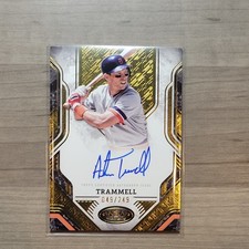 2025 Topps Tier One Prime Performers Autographs Alan Trammell /249 Tigers PPA-AT