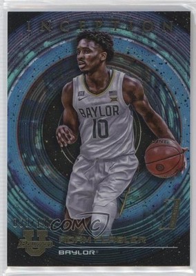 2022-23 Bowman Inception University Aqua Foil V1 30/199 Adam Flagler #35 3hd