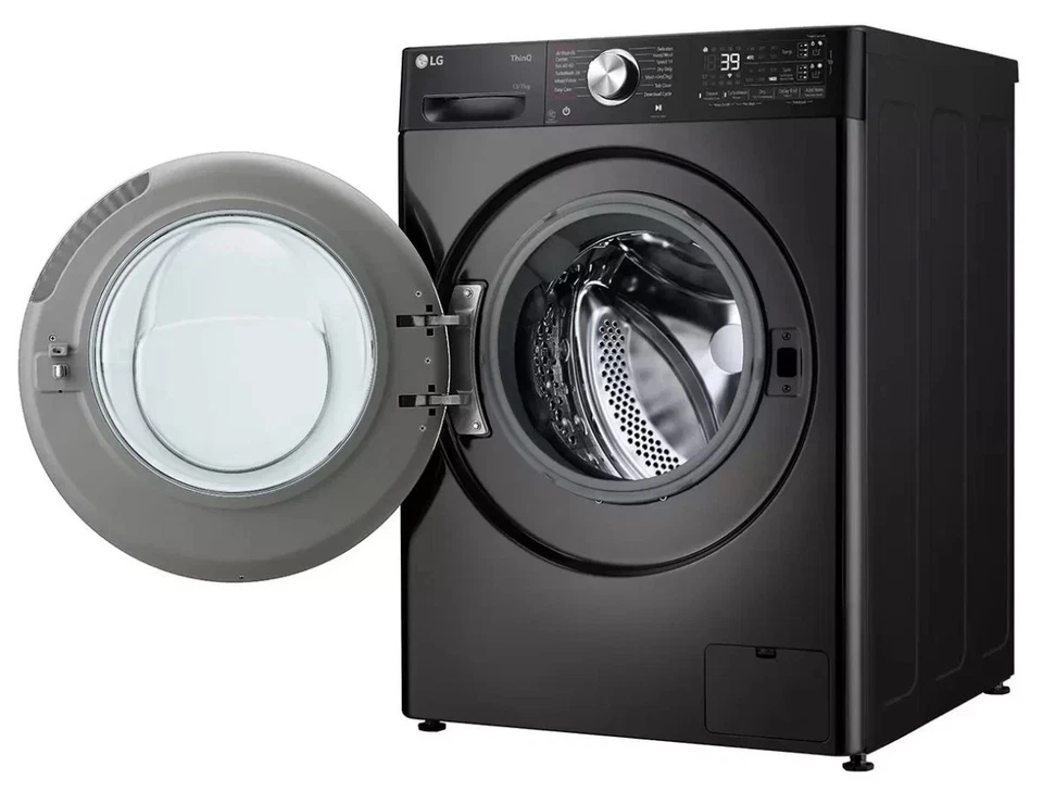 LG FWY937BCTA1 13kg/7kg, Washer Dryer, D Rated in Black - Image 2 of 4