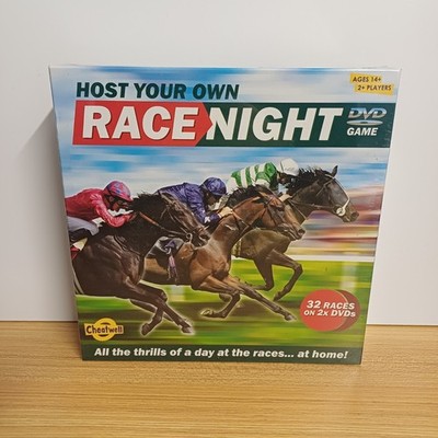 Host Your Own Race Night DVD Spiel Brandneu & Versiegelt Cheatwell Spiele 