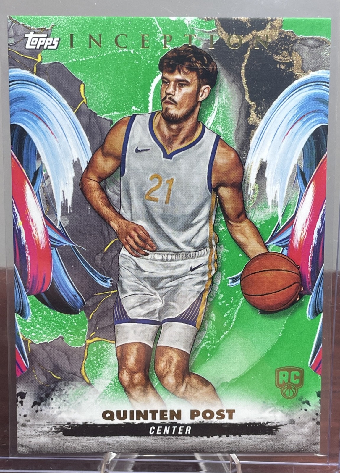 2024-25 Topps Inception - Quinten Post #42 Green (RC)