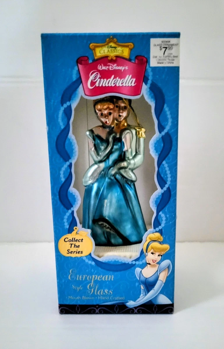 Glass & Crystal Cinderella Disney Holiday Ornaments (1968-Now) for