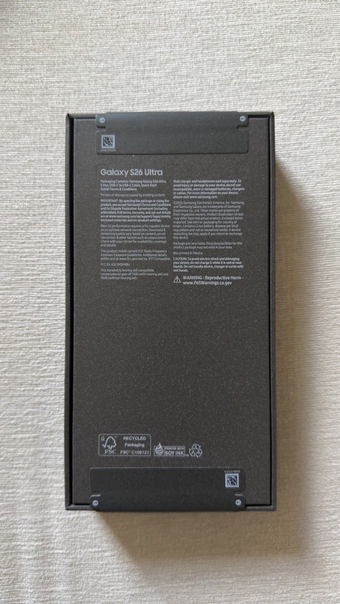 Samsung - Galaxy S26 Ultra 512GB (Unlocked) - Cobalt Violet SM