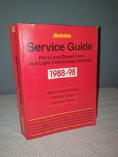 Autodata Petrol Diesel Cars Light Commercial 1988 - 98 Technical Service Guide