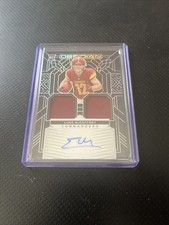 2024 Panini Obsidian - Rookie Materials Ink Luke McCaffrey #RMI-21 /299 (AU,...