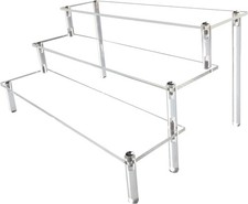 Acrylic Riser Clear Display Stand 3 Tier