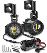 Motorcycle Auxiliary Lights Kit LED Spot LED Motorcycle Auxiliary Lights Kit