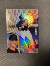 Frank Thomas/ Jeff Bagwell 1997 Bowman’s Best Mirror Image Refractor