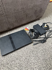 Sony PlayStation 2 Slim PS2 Console SCPH-70003 PAL Black With Cables