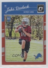 2016 Donruss Optic Rookies Red 5/99 Jake Rudock #118 5z0