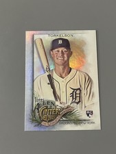 2022 Allen & Ginter Base Silver Hot Box #235 Spencer Torkelson RC-Detroit Tigers