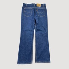 Vintage Levis 517 Jeans Mens 34x29 Bootcut Orange Tab 100 Cotton USA