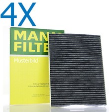4x Mann-Filter Innenraumfilter Pollenfilter Filter Innenraumluft CUK 2358