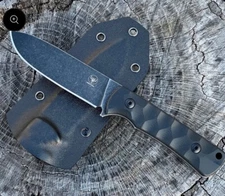 DARSON FORGE TACTICAL FIXED BLADE HUNTING SURVIVAL CAMPING KNIFE KYDEX SHEATH