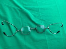 Vintage RE medical special spring bridge steampunk eyeglasses