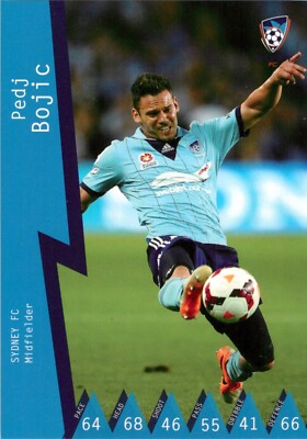 2014 2015 SYDNEY FC A-League Card PEDJ BOJIC 1st Edition