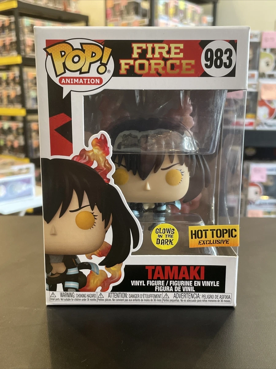 Funko Fire Force Pop! Animation Tamaki Glow-In-The-Dark Vinyl Figure Hot  Topic Exclusive