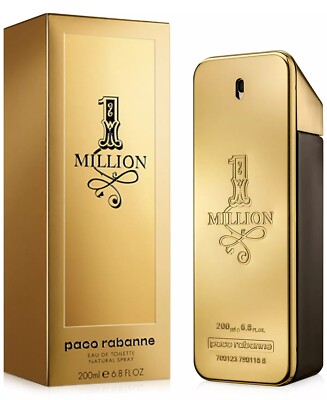 1 MILLION by Paco Rabanne cologne for men EDT 6.8 oz New in Box