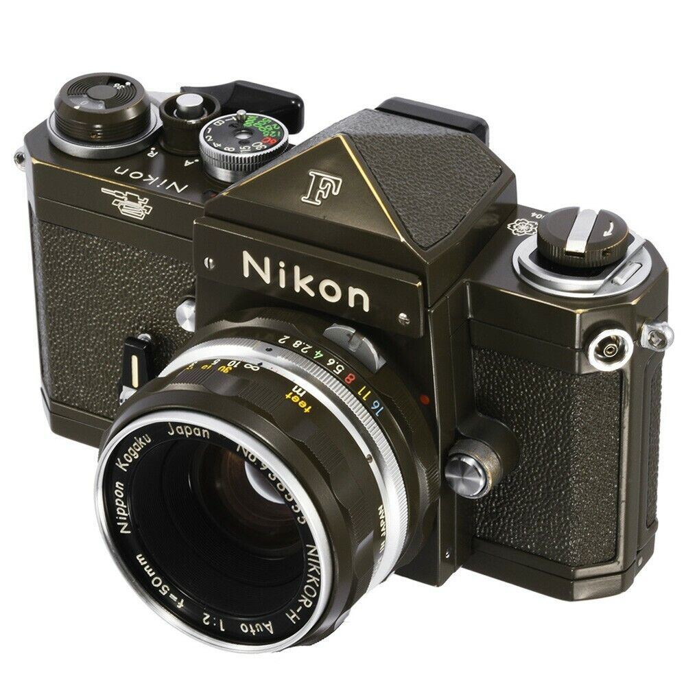 SUPER RARE! NIKON F FILM CAMERA 50mm F2 JGSDF EDITION SUPER RARE! NIKON F FILM CAMERA 50mm F2 JGSDF EDITION