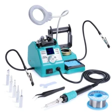 YIHUA 926LED-IV Soldering Station Double Digital 60W Soldering Iron Kit ESD Safe