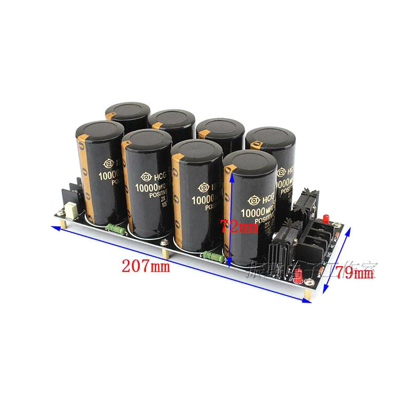 Hitachi 10000uf 125V 8 Capacitor Welding Schottky Rectifier Filter Power Board - Image 2 of 4