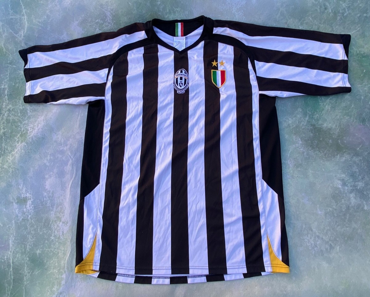 JUVENTUS vintage game shirt ユベントス Vintage Juventus 1905-2005 Centenario Del 1st Scudetto Men's