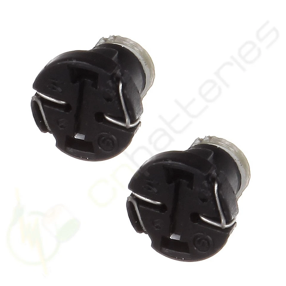 6x Pure Blue T4/T4.2 Neo Wedge 1-SMD LED Center Console HVAC Climate Light Bulbs - Image 3 of 4