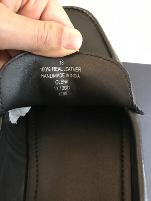 Anthony Veer Men's Cleveland Driver Rubber Sole Black US 13D | eBay